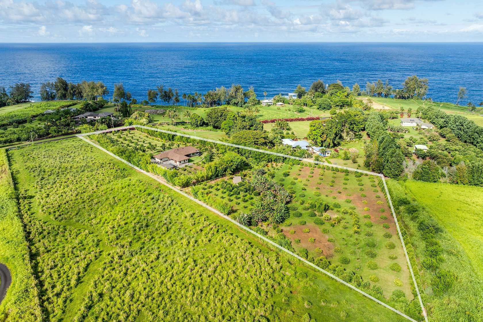 5.01 Acres of Land with Home for Sale in Pepeekeo, Hawaii