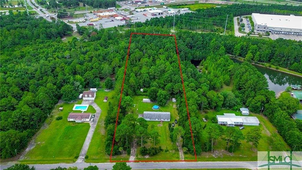 5 Acres of Improved Mixed-Use Land for Sale in Ellabell, Georgia