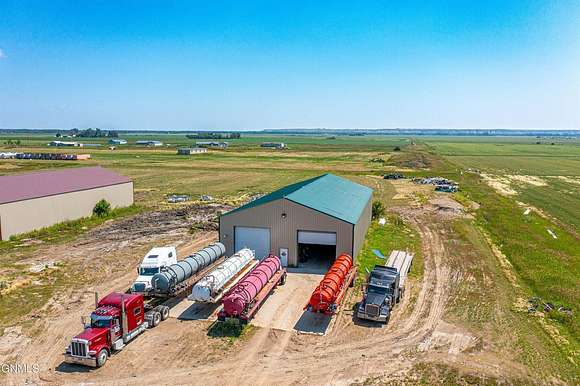 5.5 Acres of Improved Commercial Land for Sale in Fairview Township, North Dakota