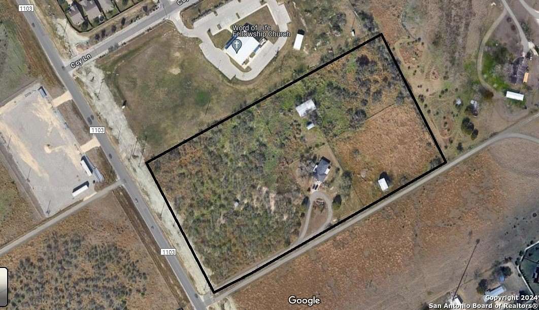 10.7 Acres of Commercial Land for Sale in Cibolo, Texas