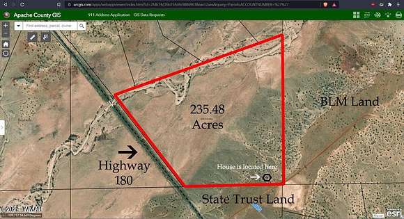 235.48 Acres of Land for Sale in Concho, Arizona