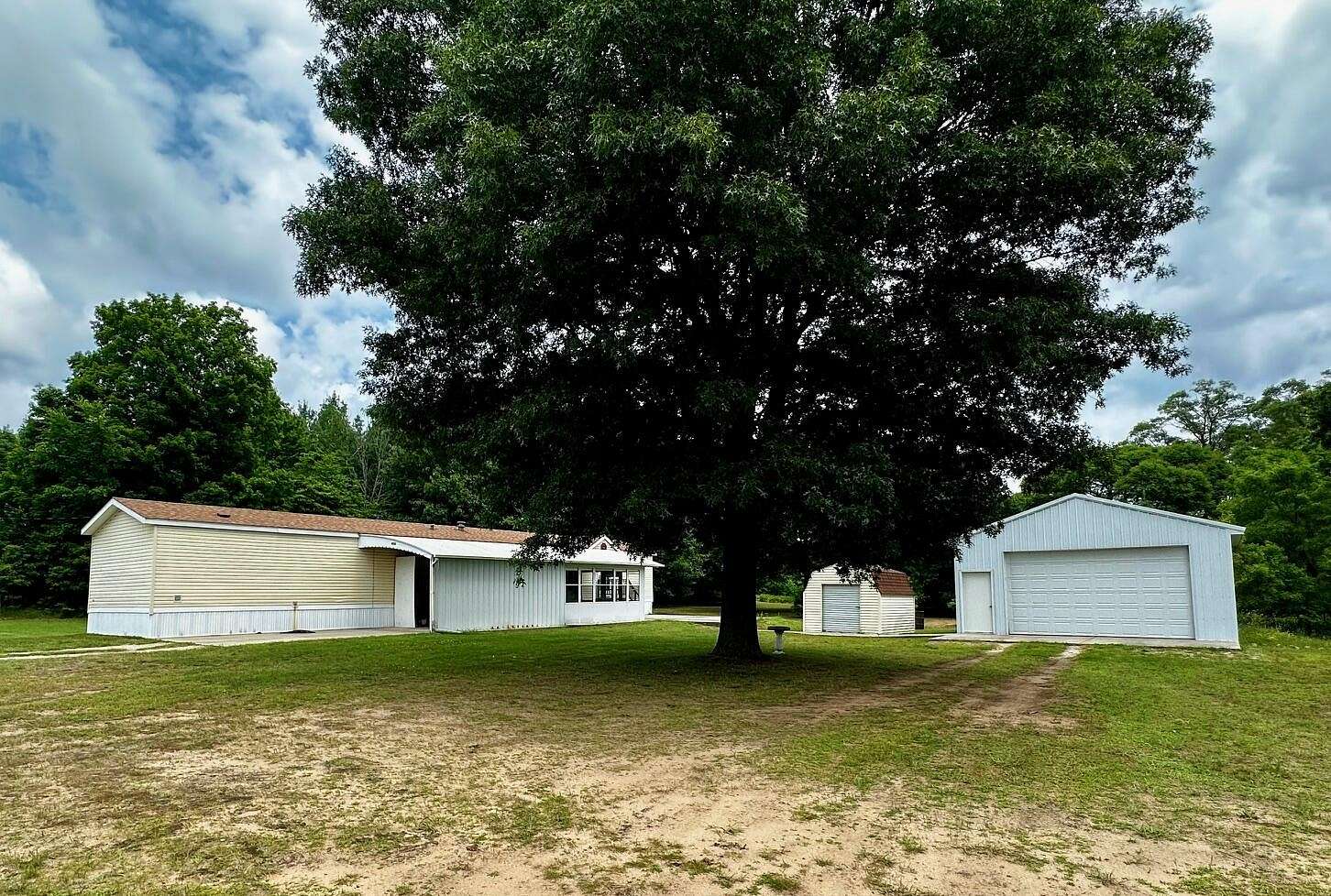 2.07 Acres of Residential Land with Home for Sale in Hesperia, Michigan