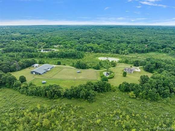 41.03 Acres of Agricultural Land with Home for Sale in Davisburg, Michigan