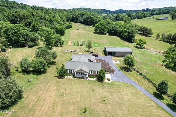 11.54 Acres of Land with Home for Sale in Chuckey, Tennessee