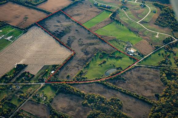 102.08 Acres of Agricultural Land for Sale in Woodstock, Illinois