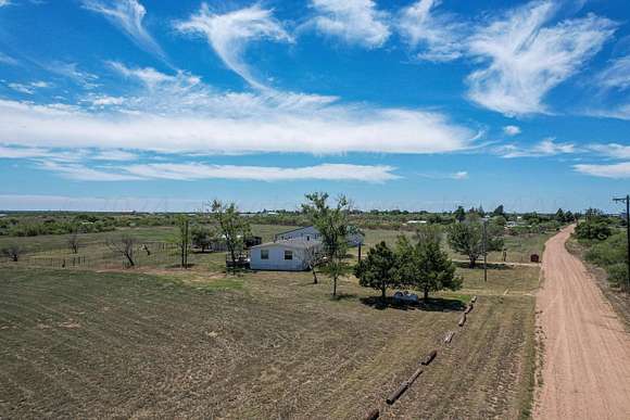 6 Acres of Residential Land with Home for Sale in Fritch, Texas