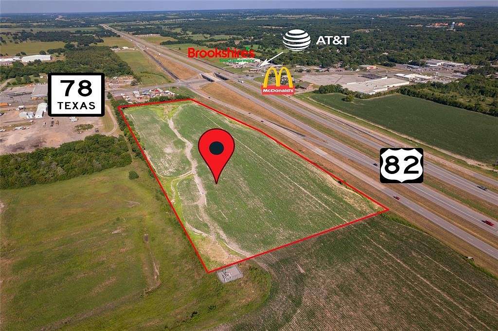 13.14 Acres of Commercial Land for Sale in Bonham, Texas