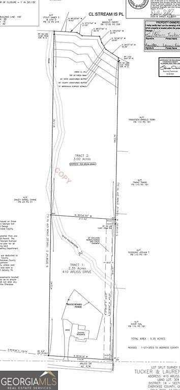 3 Acres of Residential Land for Sale in Canton, Georgia