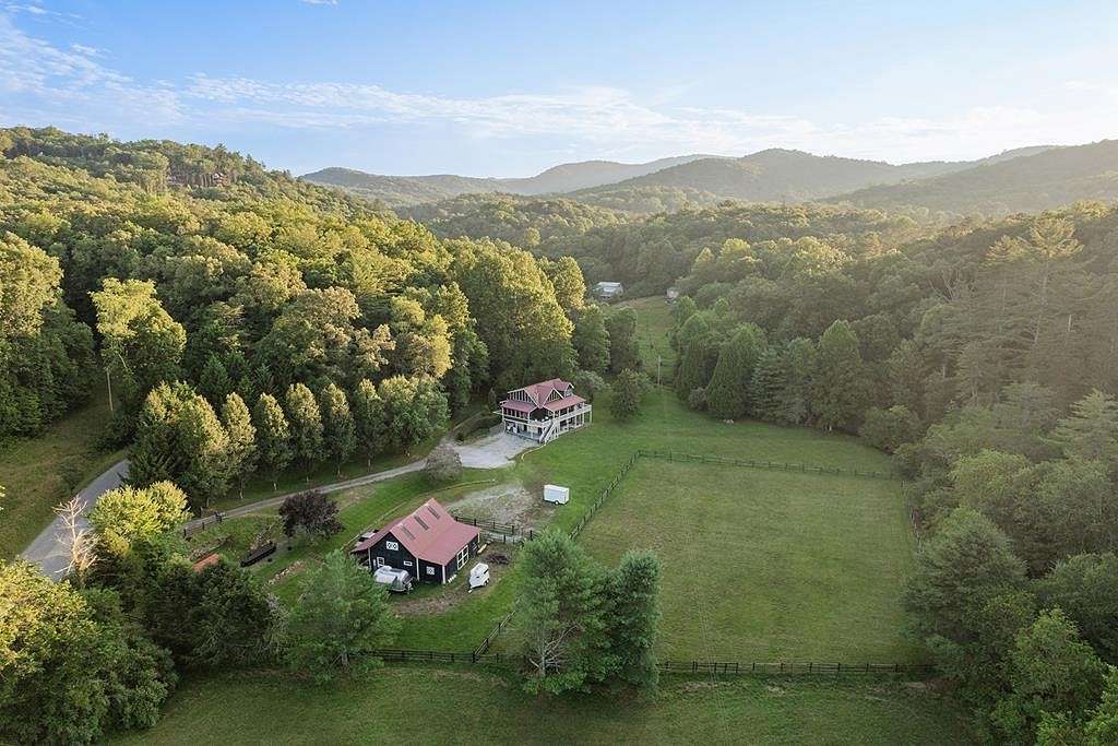 5.39 Acres of Land with Home for Sale in Cherry Log, Georgia