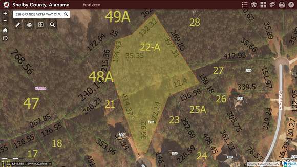 2.8 Acres of Residential Land for Sale in Chelsea, Alabama