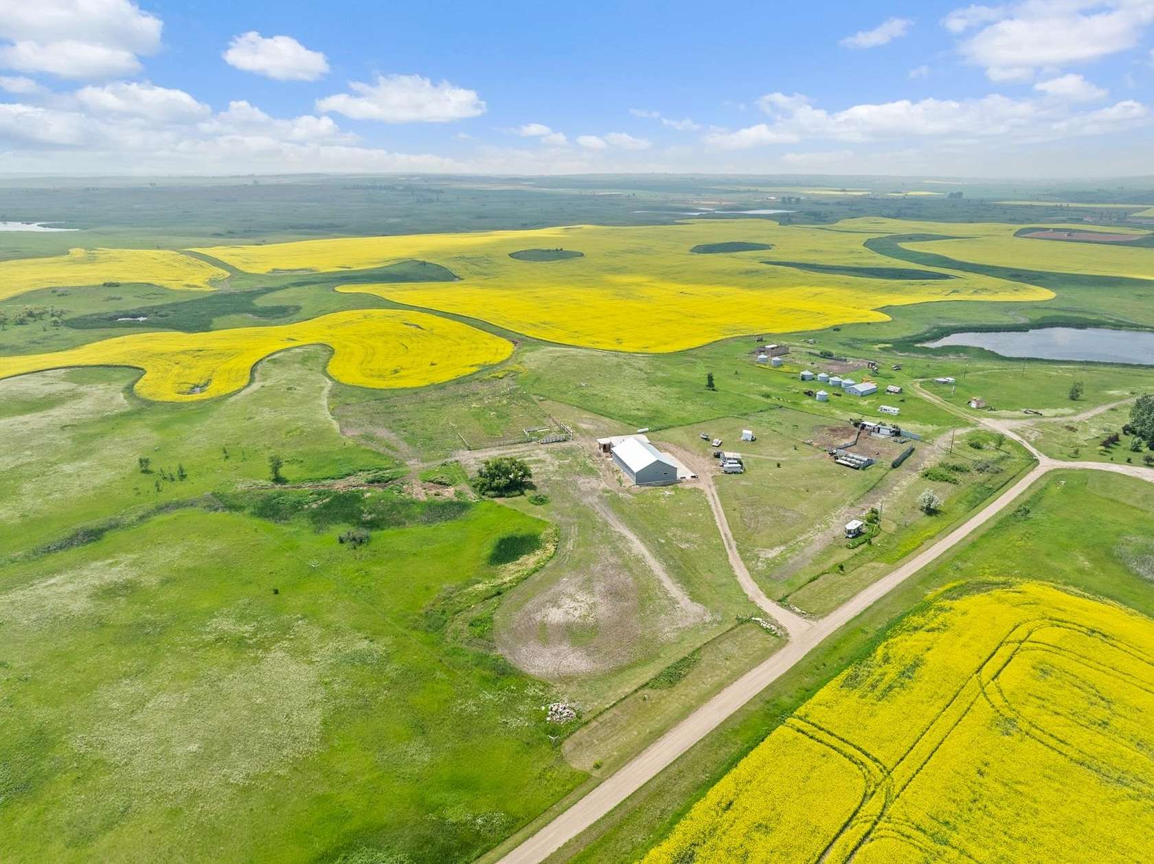 10 Acres of Residential Land with Home for Sale in Stanley, North Dakota