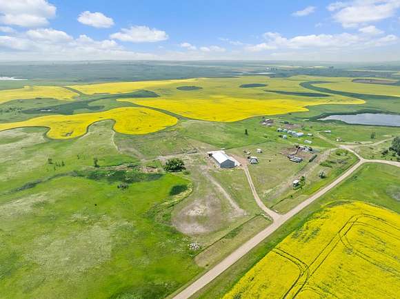 10 Acres of Residential Land with Home for Sale in Stanley, North Dakota