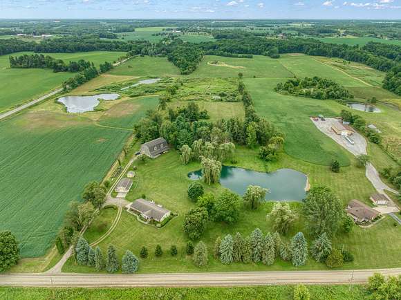 14 Acres of Land with Home for Sale in Tipton, Michigan