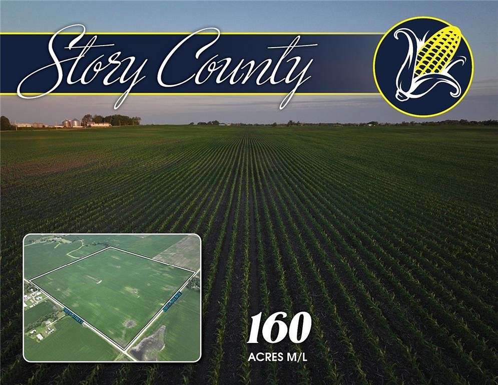 160 Acres of Agricultural Land for Sale in Zearing, Iowa