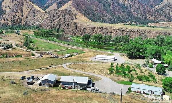 9.5 Acres of Residential Land with Home for Sale in North Fork, Idaho