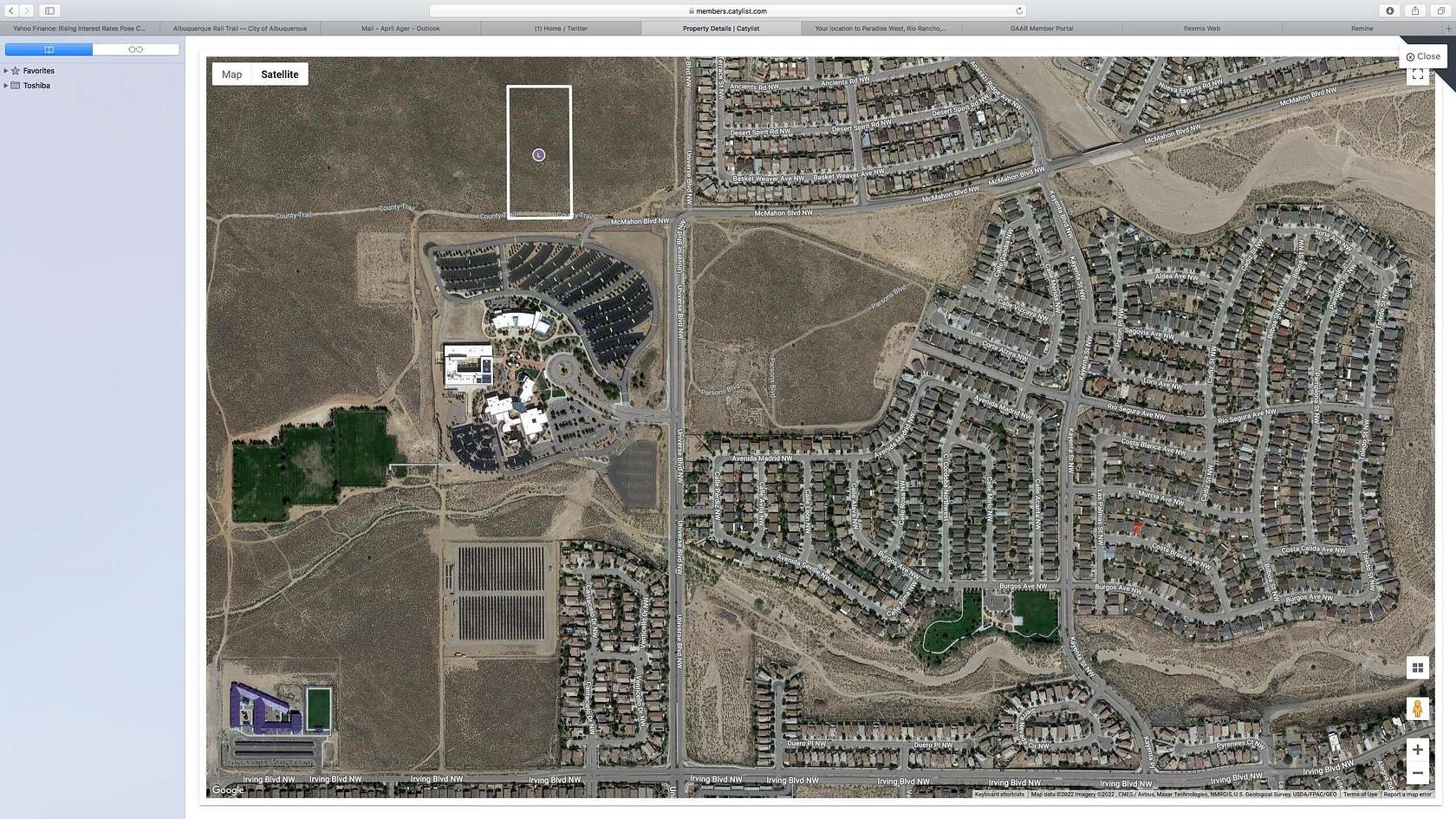 6 Acres of Land for Sale in Rio Rancho, New Mexico
