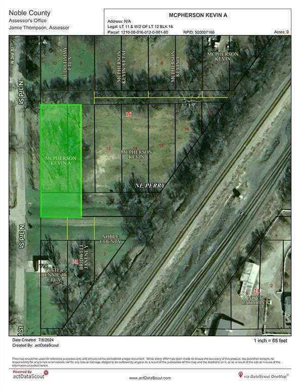 0.356 Acres of Residential Land for Sale in Perry, Oklahoma