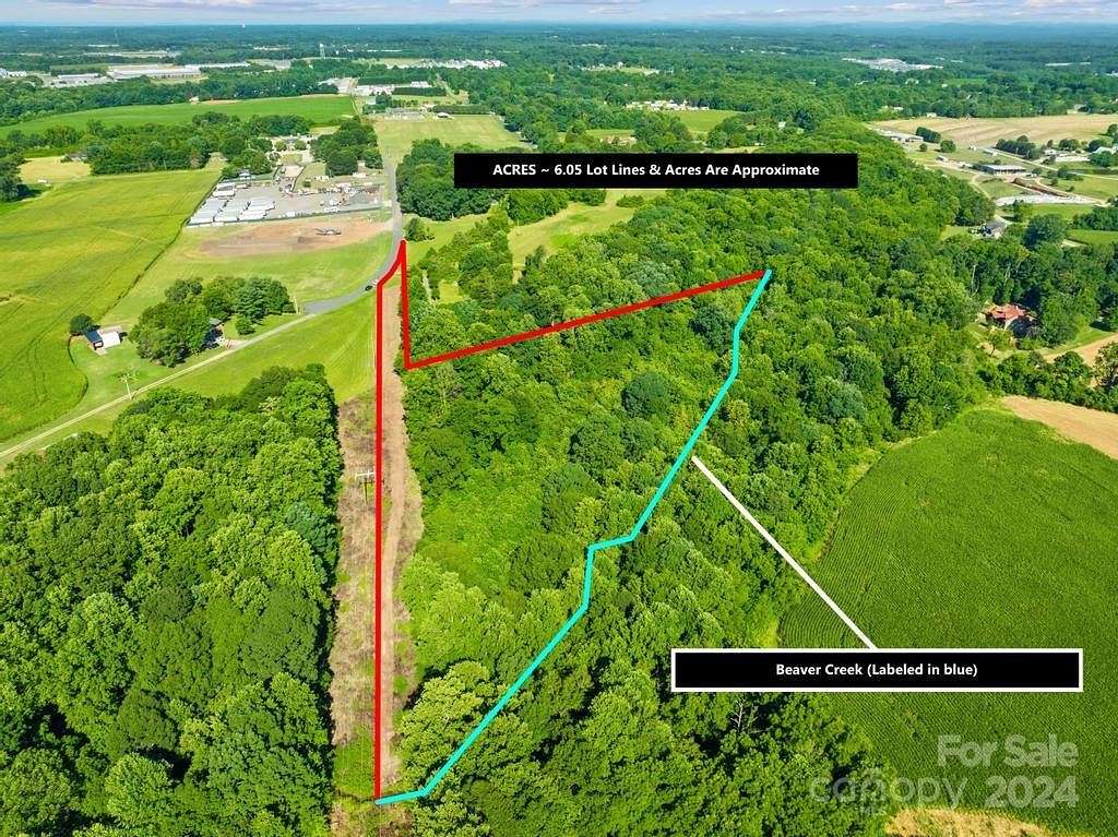 6.2 Acres of Residential Land for Sale in Statesville, North Carolina