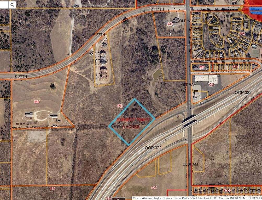 5 Acres of Land for Sale in Abilene, Texas