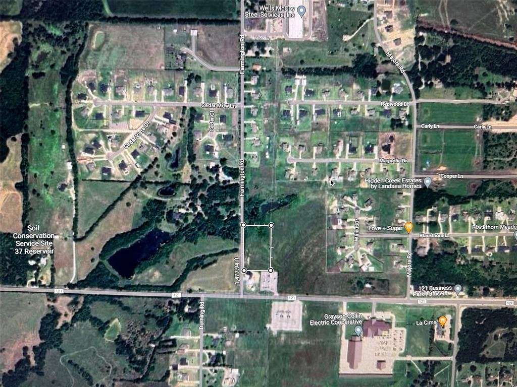 3.079 Acres of Commercial Land for Sale in Van Alstyne, Texas