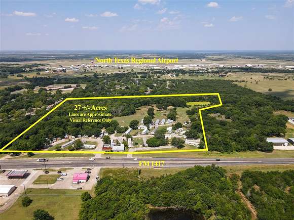 27 Acres of Land for Sale in Denison, Texas