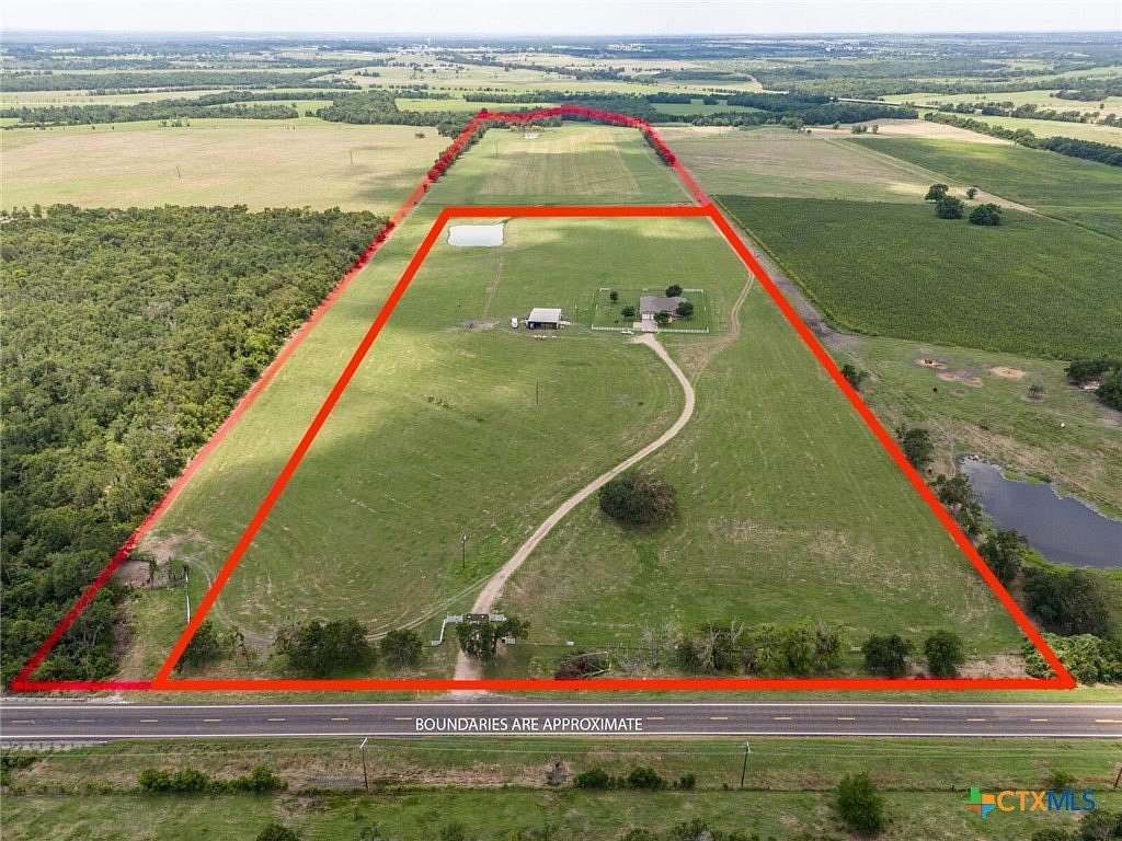 20 Acres of Land with Home for Sale in Cameron, Texas