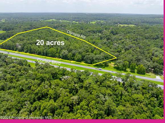 20 Acres of Land for Sale in Brooksville, Florida
