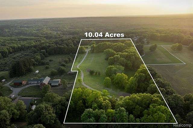 10 Acres of Land with Home for Sale in Metamora, Michigan