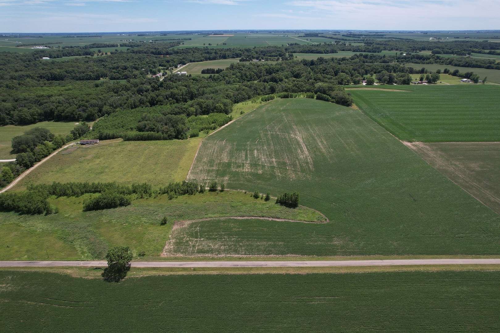48.5 Acres of Recreational Land & Farm for Sale in Indianola, Illinois