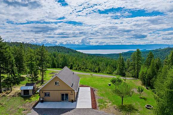 6.964 Acres of Residential Land with Home for Sale in Lakeside, Montana