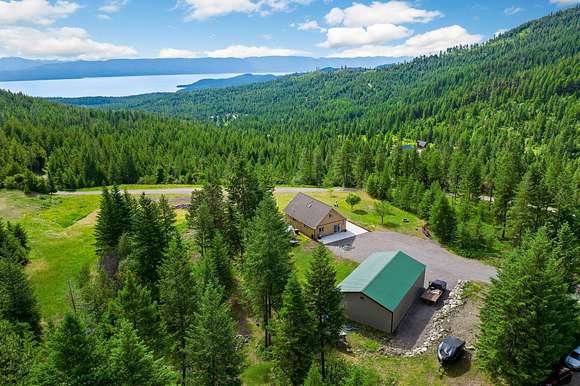 6.964 Acres of Residential Land with Home for Sale in Lakeside, Montana