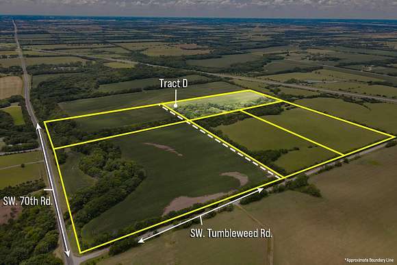 20 Acres of Land for Auction in Andover, Kansas