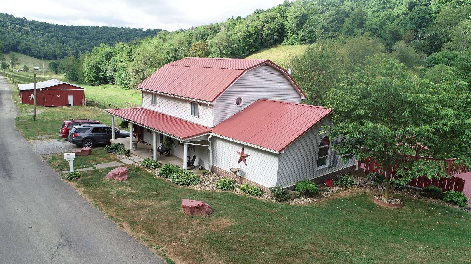 5.64 Acres of Land with Home for Auction in Waynesburg, Pennsylvania
