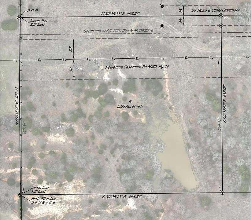 5 Acres of Residential Land for Sale in Ardmore, Oklahoma
