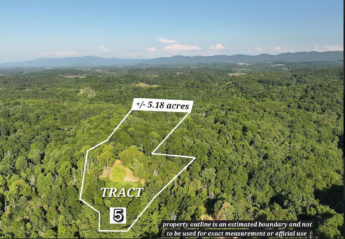 5.187 Acres of Land for Sale in Parrottsville, Tennessee