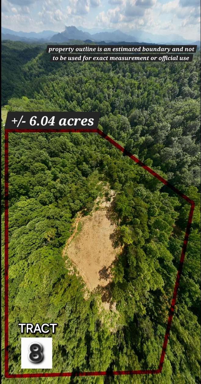 6.408 Acres of Land for Sale in Parrottsville, Tennessee