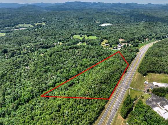 9.29 Acres of Commercial Land for Sale in Ellijay, Georgia