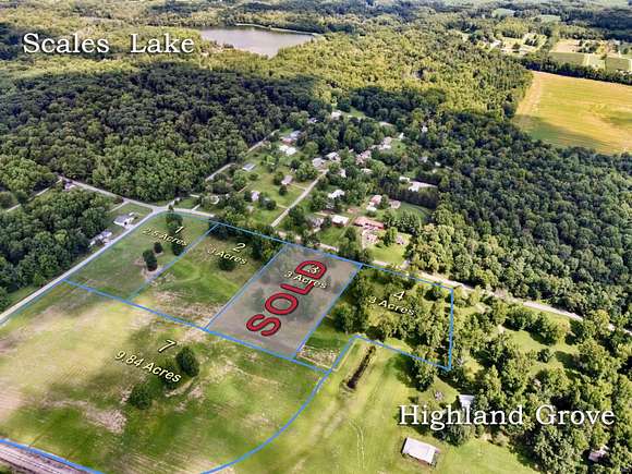 3 Acres of Residential Land for Sale in Boonville, Indiana