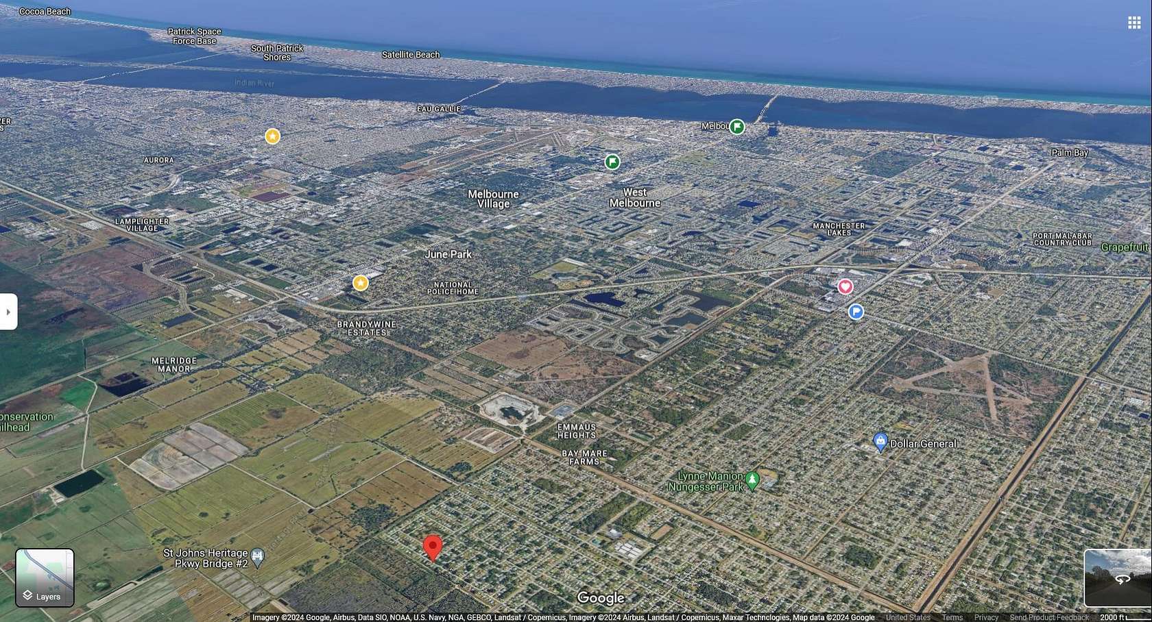 0.27 Acres of Residential Land for Sale in Palm Bay, Florida