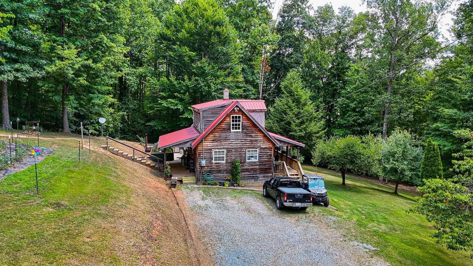 5.82 Acres of Land with Home for Sale in Duck, West Virginia