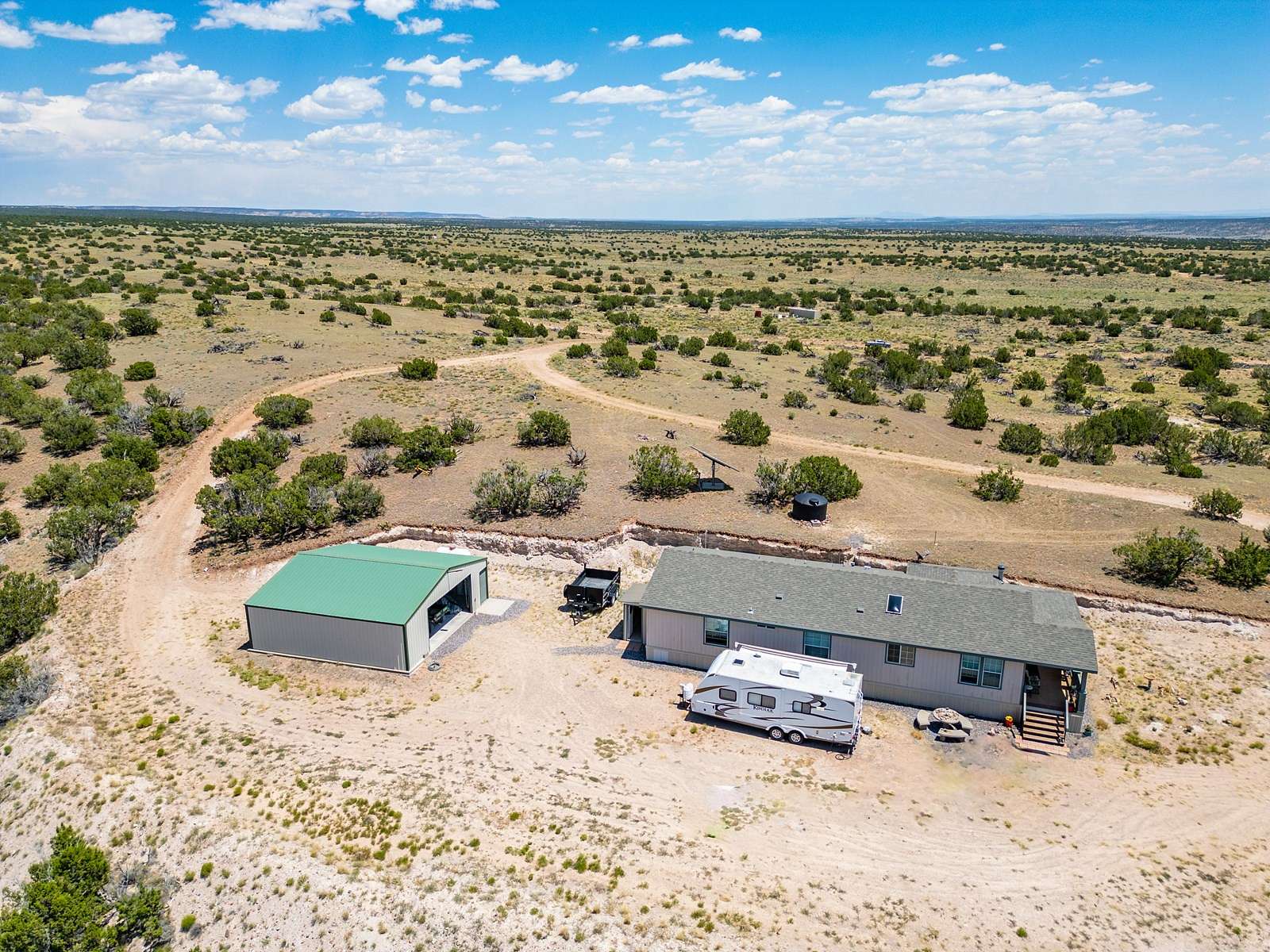 72.92 Acres of Land with Home for Sale in St. Johns, Arizona