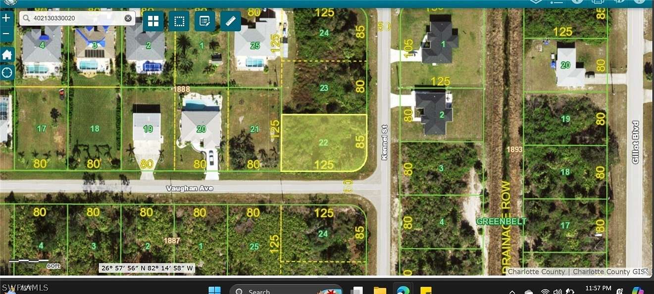 0.25 Acres of Residential Land for Sale in Port Charlotte, Florida