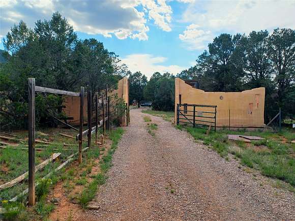 2.3 Acres of Residential Land with Home for Sale in Glorieta, New Mexico