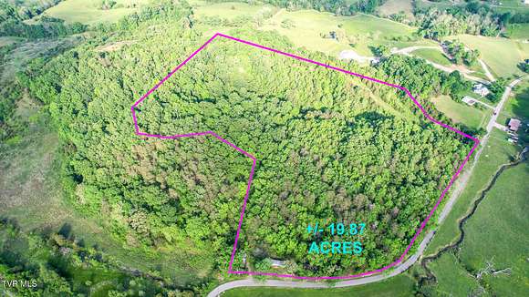 19.87 Acres of Land for Sale in Afton, Tennessee