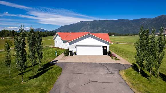 20 Acres of Land with Home for Sale in Columbia Falls, Montana