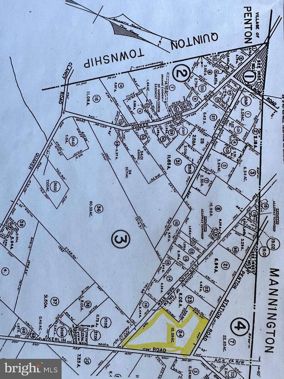 15.59 Acres of Land for Sale in Salem, New Jersey