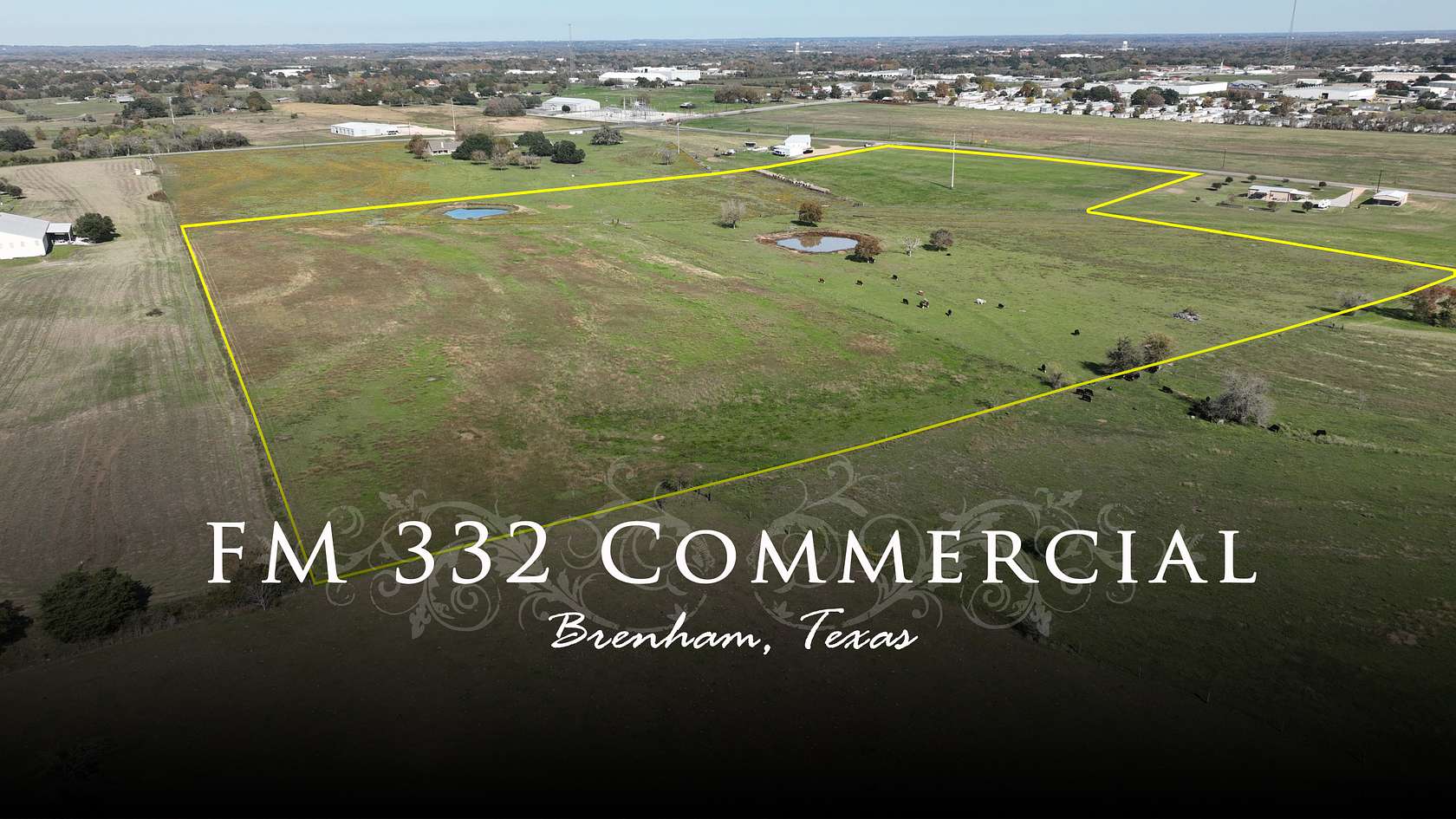 33.2 Acres of Land for Sale in Brenham, Texas