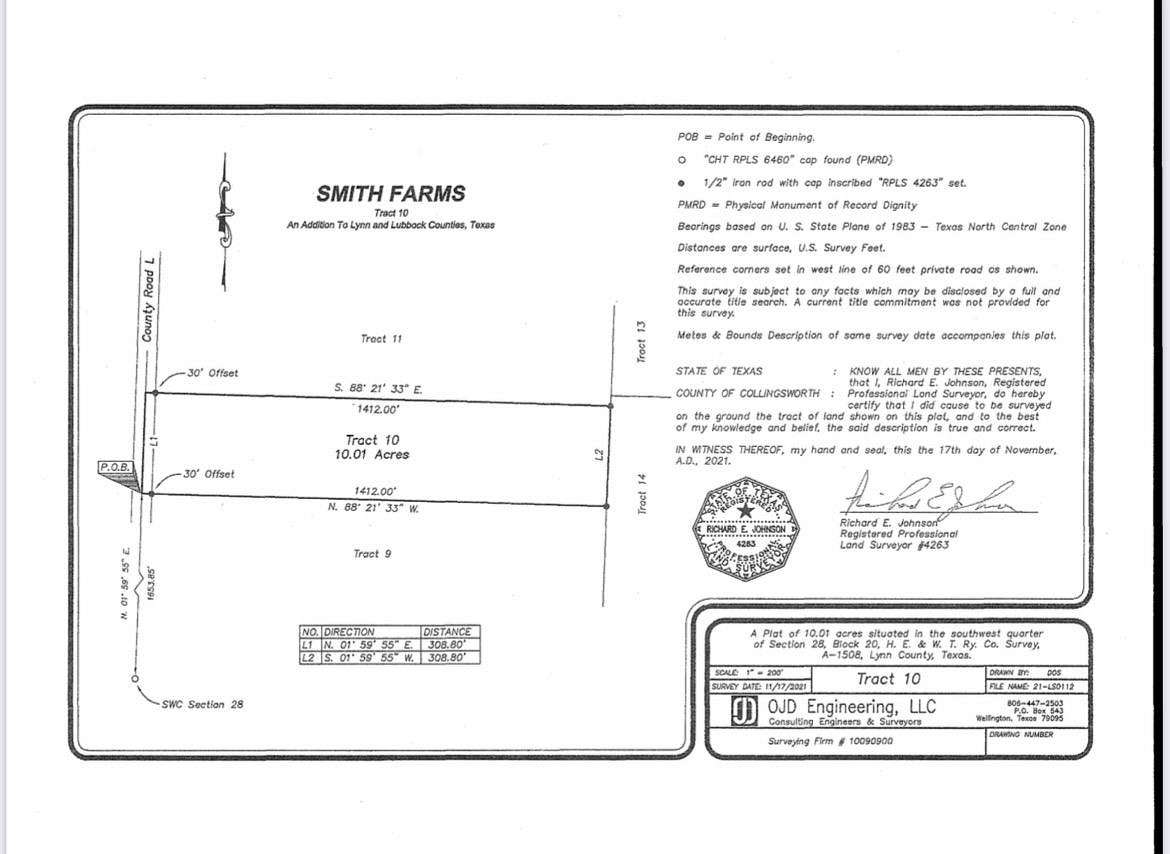 10 Acres of Residential Land for Sale in New Home, Texas