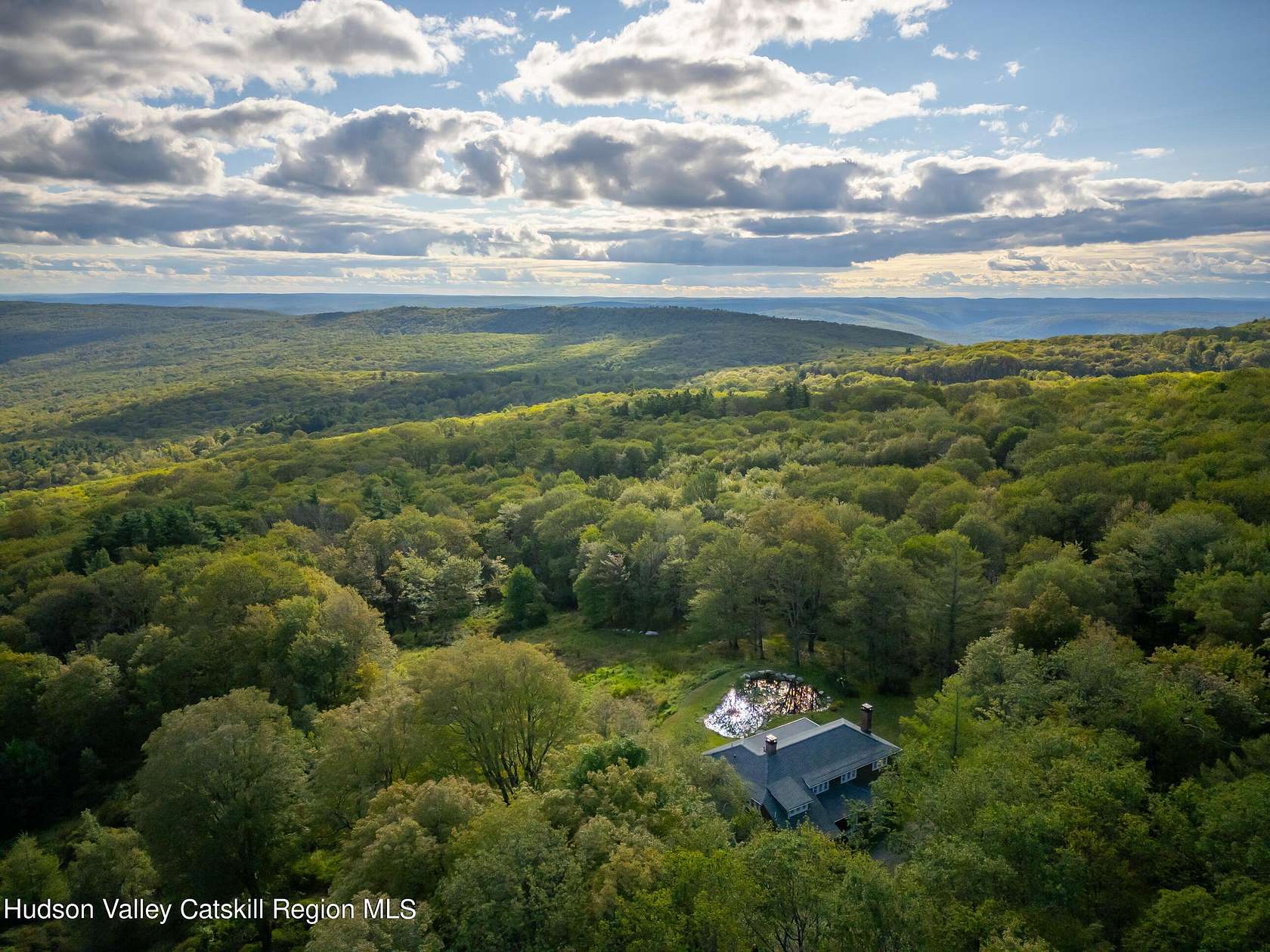 34.4 Acres of Land with Home for Sale in Cragsmoor, New York