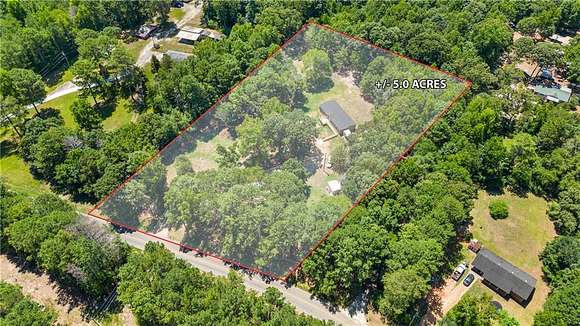 5 Acres of Land with Home for Sale in Jefferson, Georgia